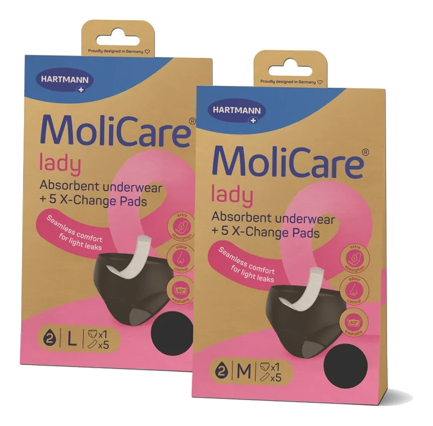 MoliCare® Lady Emici Külot + 5 Adet Değiştirilebilir Ped — HARTMANN